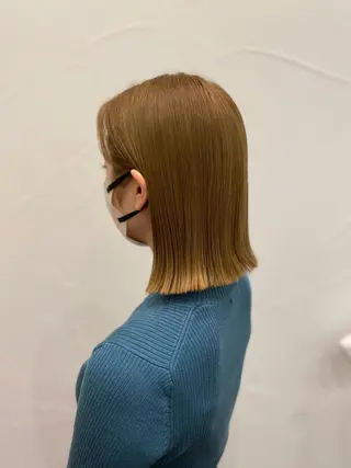 ミディアム カラー Ash中目黒店 榊間茜のヘアスタイル