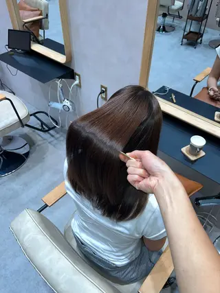 ミディアム 髪質改善/艶髪特化 /透明感✨️こうめいのヘアスタイル