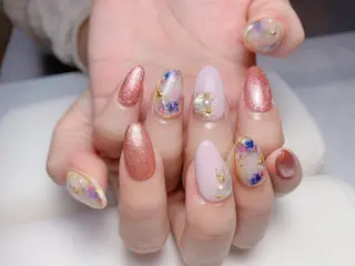 ネイル MiKi Nai池袋 長さだし得意のネイルデザイン