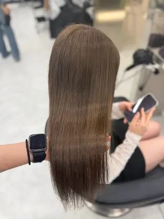 カラー 透明感ベージュ🎀 Anju/渋谷🎀のヘアスタイル