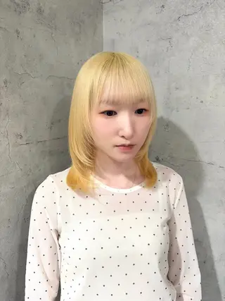 ミディアム パーソナルカラー 診断🍀マリンのヘアスタイル