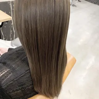 ミディアム カラー 髪質改善✨ 小田拓弥のヘアスタイル