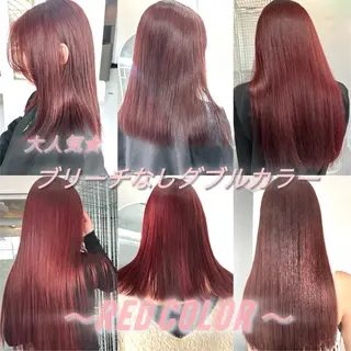 ミディアム カラー 岩元 愛美のヘアスタイル