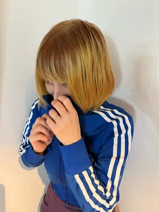 ミディアム カラー 🎀オイダイラ モモカ🎀のヘアスタイル