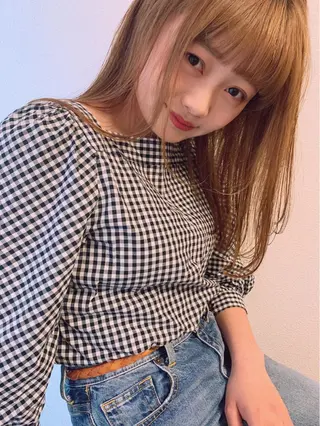 ミディアム ヘアアレンジ キッズ ネイル マツエク・マツパ 古賀 侑磨のヘアスタイル