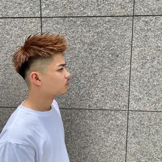 ショート カラー メンズ 髪質改善透明感カラー /SHOGO☀️のヘアスタイル