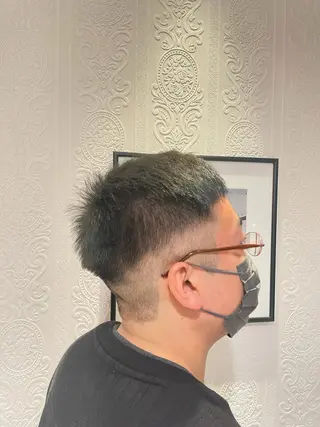 ショート カラー メンズ ⭐️髪質改善⭐️ 大野輝のヘアスタイル