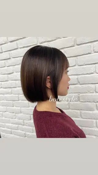 ショート ♡レイヤーボブ パーマ/うらら♡のヘアスタイル
