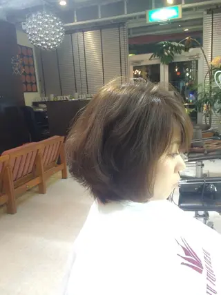 カラー 河原 卓司のヘアスタイル