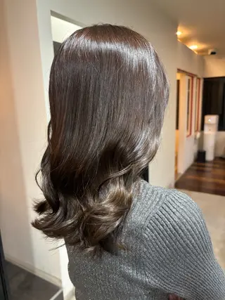 ミディアム 木下 みさきのヘアスタイル