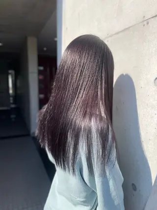 セミロング カラー ♦️髪質改善縮毛矯正 美髪💍谷口克也♦️のヘアスタイル