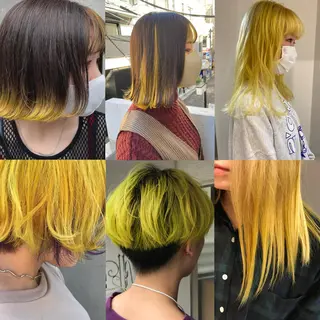 ミディアム カラー 口コミ150件超え 💬☘️笹岡航太のヘアスタイル