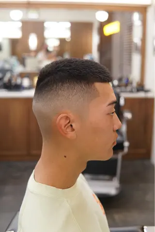 ショート メンズ 竹内　スキンフェード 吉祥寺BARBERのヘアスタイル