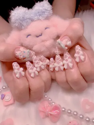 ネイル 3Dアートネイル💗 都築レナのネイルデザイン