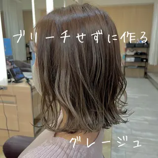 ミディアム レイヤー/艶カラー 奥野恭平のヘアスタイル