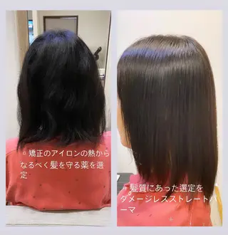 パーマ 佐藤 沙也輝のヘアスタイル