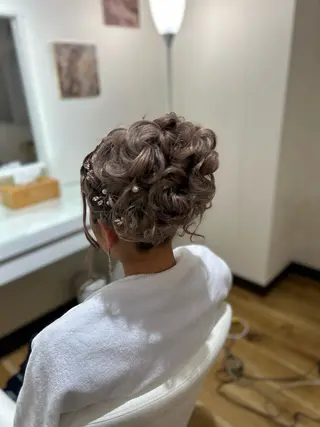 ヘアアレンジ make room Blissのヘアスタイル