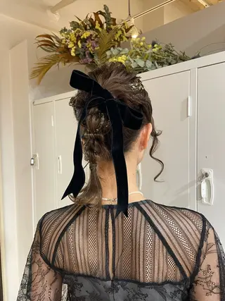 ミディアム 透明感ベージュカラー yumekaのヘアスタイル