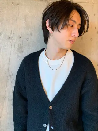 ミディアム パーマ メンズ メンズ特化🔥木下 晃徳のヘアスタイル
