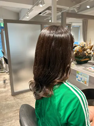 ロング パーマ 武井 哉子のヘアスタイル