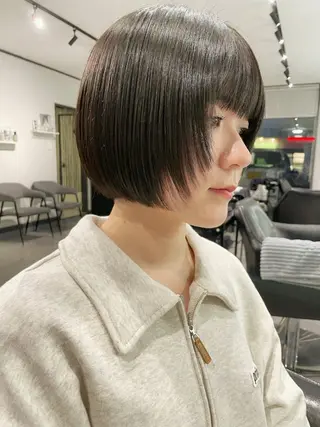 ショート 町田 光瑠のヘアスタイル
