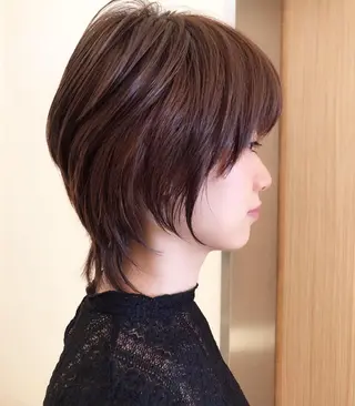 ショート くせ毛×ショート 上岡勇祐のヘアスタイル