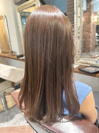 セミロング 滝口 江梨🔅のヘアスタイル