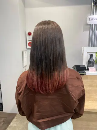 セミロング カラー 🐾Libero🐾 柏　KONOMIのヘアスタイル