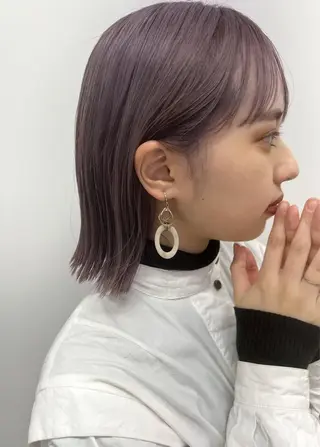 ミディアム 三輪 恭平のヘアスタイル