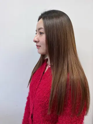 ロング パーマ 産休の為お休みです! 小島凜のヘアスタイル