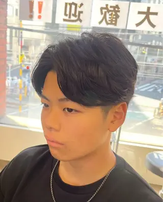 ミディアム カラー パーマ メンズ 🌟 モデル様募集中 🌟　保坂太一のヘアスタイル