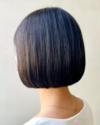 ミディアム ANGELICA 吉川智昭のヘアスタイル