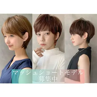 ショート 大人ショート特化/ カットモデル/表参道のヘアスタイル