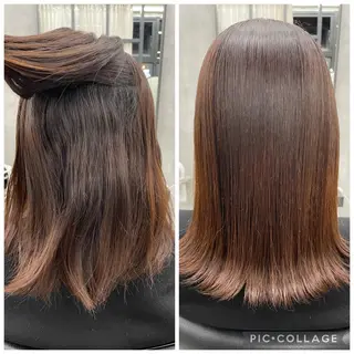 ミディアム すぐ巻ける縮毛矯正 🍀勝倉　麗のヘアスタイル