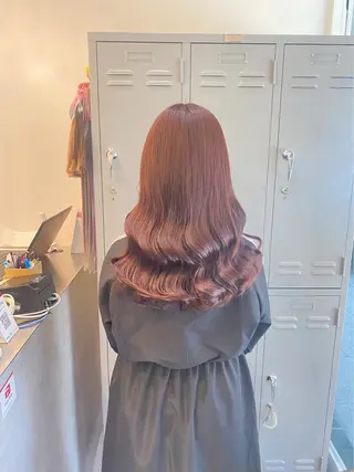 カラー 米元 ひなののヘアスタイル