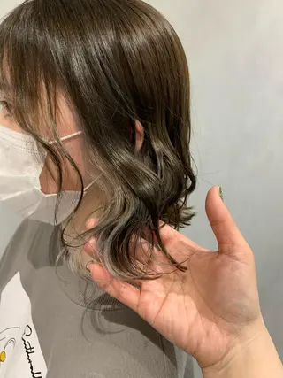 ミディアム カラー stylist N0Nのヘアスタイル