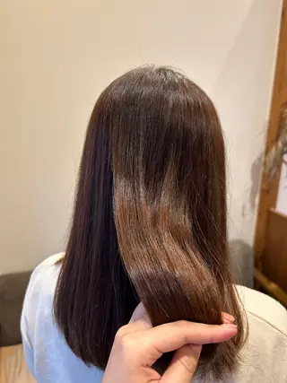 ミディアム カラー ‎🤍江坂 ハヤシアヤナ‎🤍のヘアスタイル