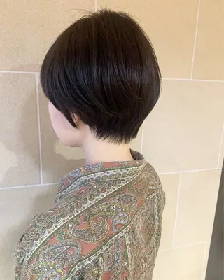 ショート ショートショートボブ うるはのヘアスタイル