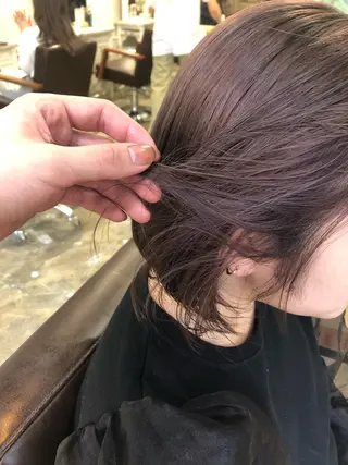 ショート カラー Pia ツボイ ケイタのヘアスタイル
