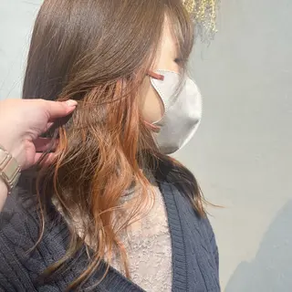 カラー Uo/似合わせパーマ /髪質改善/四条烏丸のヘアスタイル