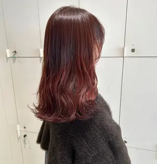 ミディアム カラー 透明感カラー🫧 nanohaのヘアスタイル
