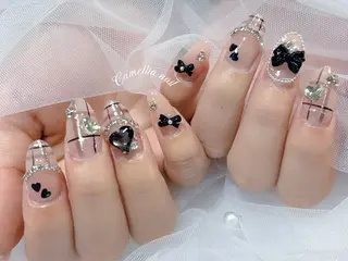 ネイル Camellia 長さだし& デザインのネイルデザイン