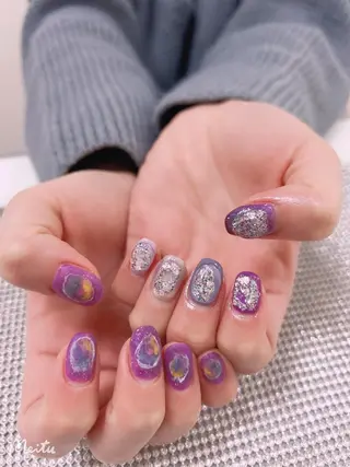 ネイル はぴねす所属・横浜 美夢のネイルデザイン