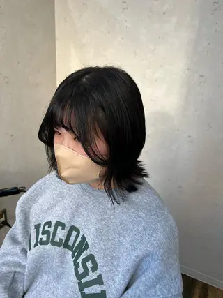 ミディアム ナチュラルカラー 錦糸町【三橋衿奈】のヘアスタイル