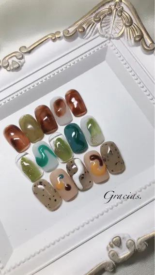 ネイル Gracias. rieのネイルデザイン