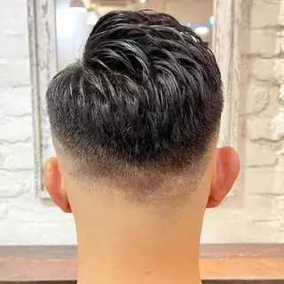 ショート メンズ メンズ/フェード/ バーバー/盛山大地のヘアスタイル