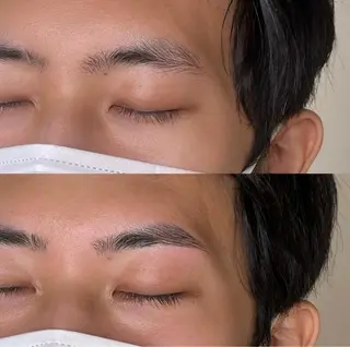 メンズ アイブロウ 税田 芽生の眉毛・アイブロウイメージ