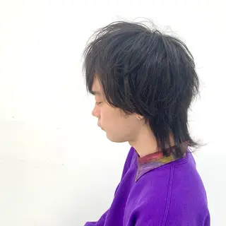 メンズ 柏メンズカットパーマ NO.1タイチのヘアスタイル
