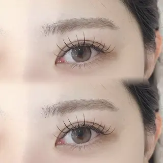 マツエク・マツパ Li'noa kaedeのマツエク・マツパデザイン