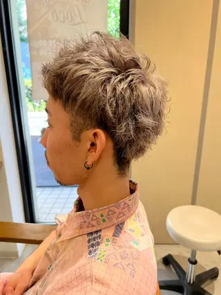 カラー メンズ ☁ 🍀 ̖́-MIWAのヘアスタイル